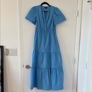 Quince Sky Blue Maxi Dress M
